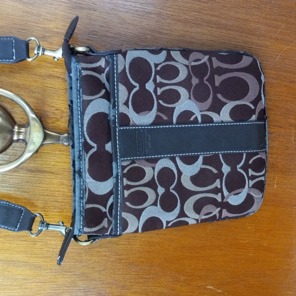 Coach Brown Crossbody Bag - Picture 2 of 15